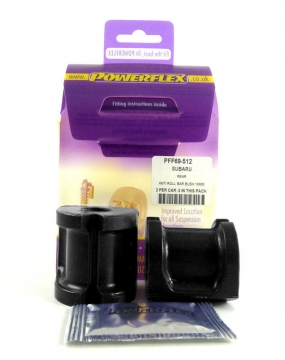 PowerFlex Rear Anti Roll Bar Bushing 14mm - PFR69-512-14BLK - Scion FRS / Subaru BRZ / Toyota 86 13-20