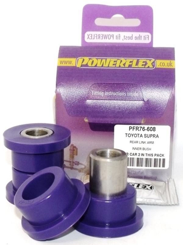 Toyota Supra 4 JZA80 93-02 Powerflex Black Rear ToeArm Inner Bushes PFR76-606BLK 