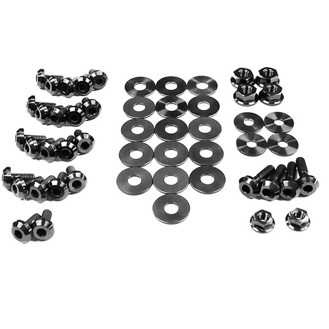 Evasive Motorsports Dress Up Bolts Titanium Engine Bay Kit Pontiac