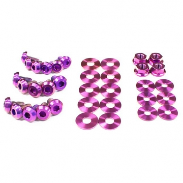 Dress Up Bolts Titanium Hood Kit - Pontiac Firebird / Trans Am F-Body 98-02 (Purple)