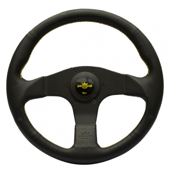 Personal Neo Actis - 340mm (Black Leather / Yellow Stitch)
