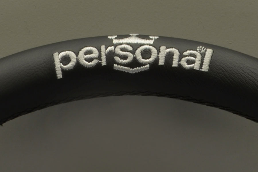 Evasive Motorsports: Personal Pole Position - 350mm (Black Leather