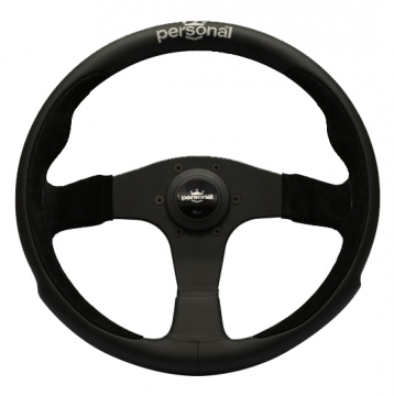Personal Pole Position - 350mm (Black Leather & Suede)