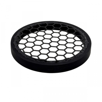 PTP Turbo Blankets - 4.00" Inlet Shield - HexGrid Screen (Black)