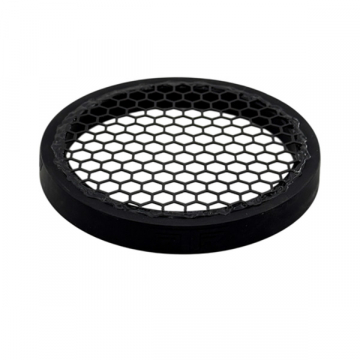 PTP Turbo Blankets - 4.00" Inlet Shield - HexGrid Pro Screen (Black)