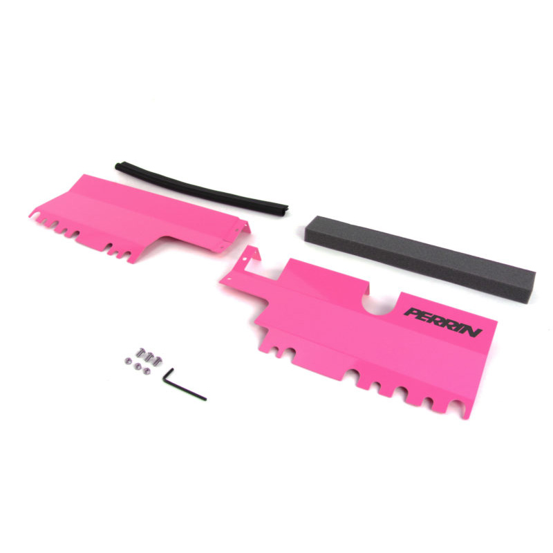 Perrin 02-07 WRX/STi Radiator Shroud - Hyper Pink