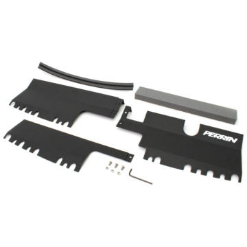 Perrin Radiator Shroud (Black) - Subaru WRX / STI (With or Without OEM Intake Scoop) 15-21