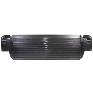 Perrin Front Mount Intercooler Core and Bumper Beam Bracket (Black) - Subaru WRX / STI 08-14