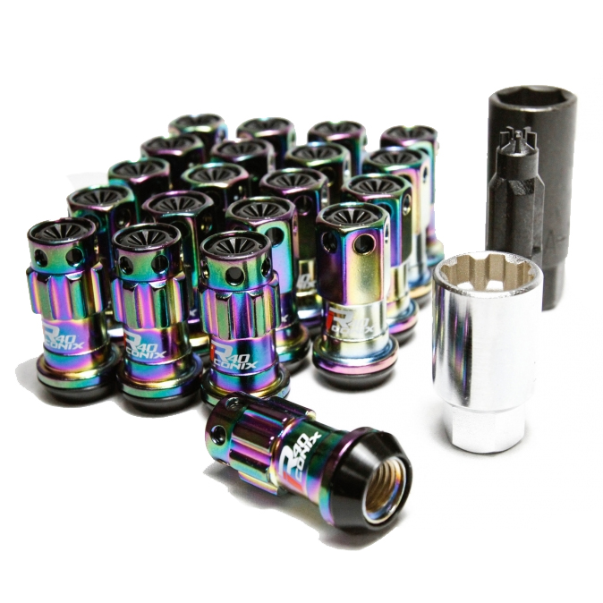 Evasive Motorsports: Project Kics R40 Iconix Neo Chrome Lug Nuts