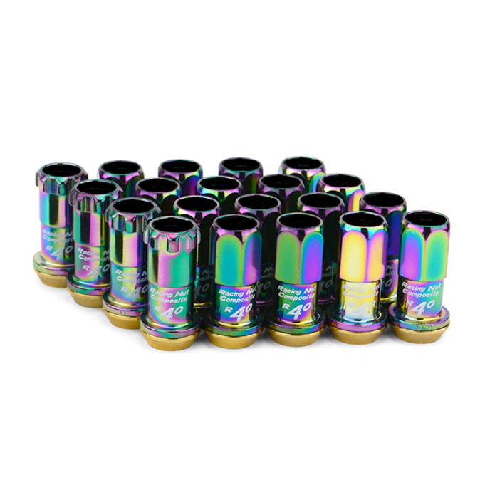 その他 RK4040 31876K Project Kics R40 Black Lug Nuts with Locks (M12 x 1.5)