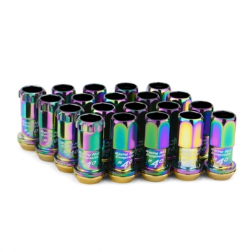 Project Kics R40 Neo Chrome Lug Nuts (16+4 Locks) - 12x1.25