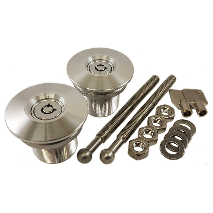 Evasive Motorsports Quik Latch QL38L QuikLatch Lockable Hood Pin