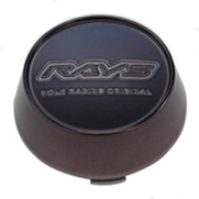 Rays High Type Center Cap (Clip Type) - Bronze Clear