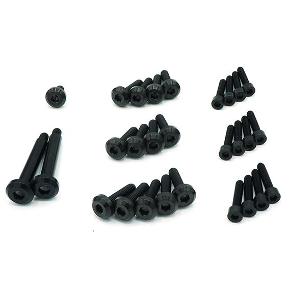 Evasive Motorsports Dress Up Bolts Stage 1 Titanium Engine Cover Kit