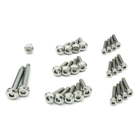 Evasive Motorsports Dress Up Bolts Stage 1 Titanium Engine Cover Kit