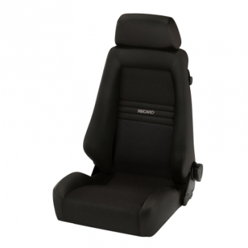 Recaro Specialist S Seat - Black Nardo Bolster / Black Nardo Insert / White Logo