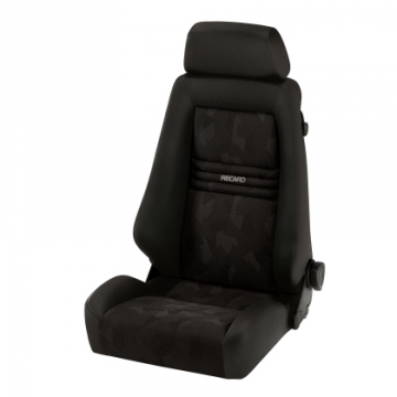 Recaro Specialist S Seat - Black Nardo Bolster / Black Artista Insert / White Logo