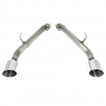 Remark Axleback Exhaust (Stainless Single Wall without Mufflers) - Infiniti Q50 2014+
