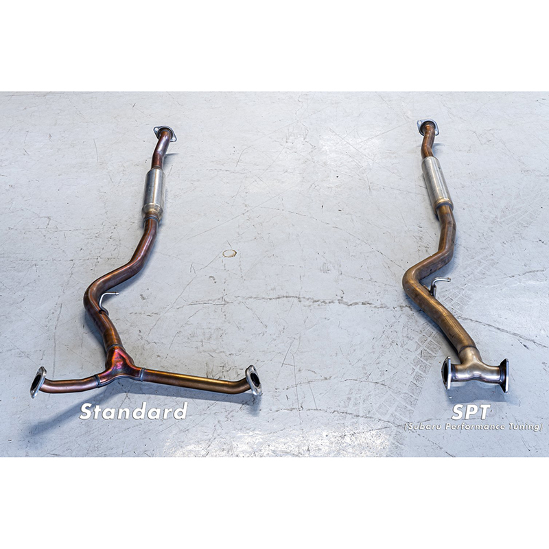 Evasive Motorsports: Remark Axleback Exhaust (Burnt Stainless 