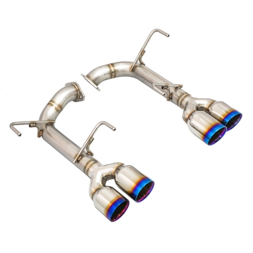 Remark Axleback Exhaust 3.5" Tip - Subaru WRX STI 15-21 (Burnt Stainless Double Wall Tip)