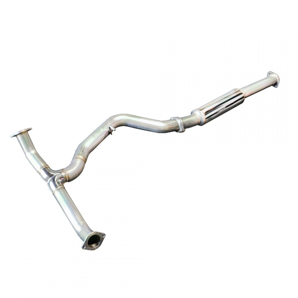 Evasive Motorsports: Remark Axleback Mid-Pipe - Subaru WRX STI 15