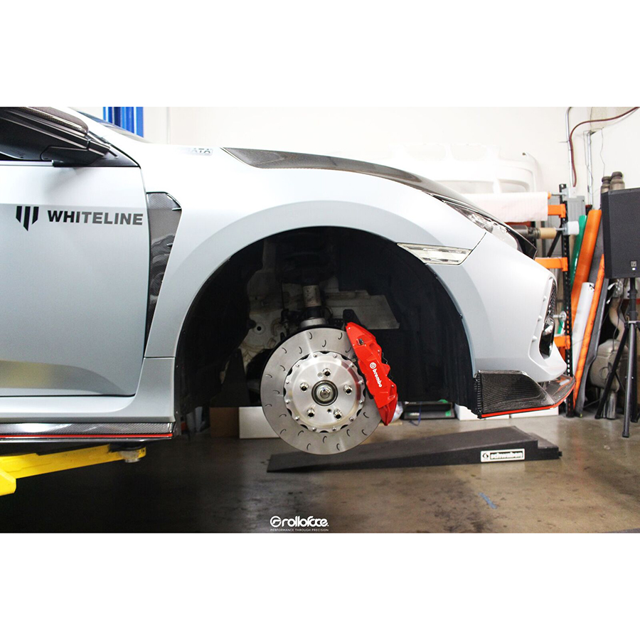 Evasive Motorsports Performance Parts For The Driven Rolloface 2 Piece Replacement Rotors Front Honda Civic Type R Fk8 17