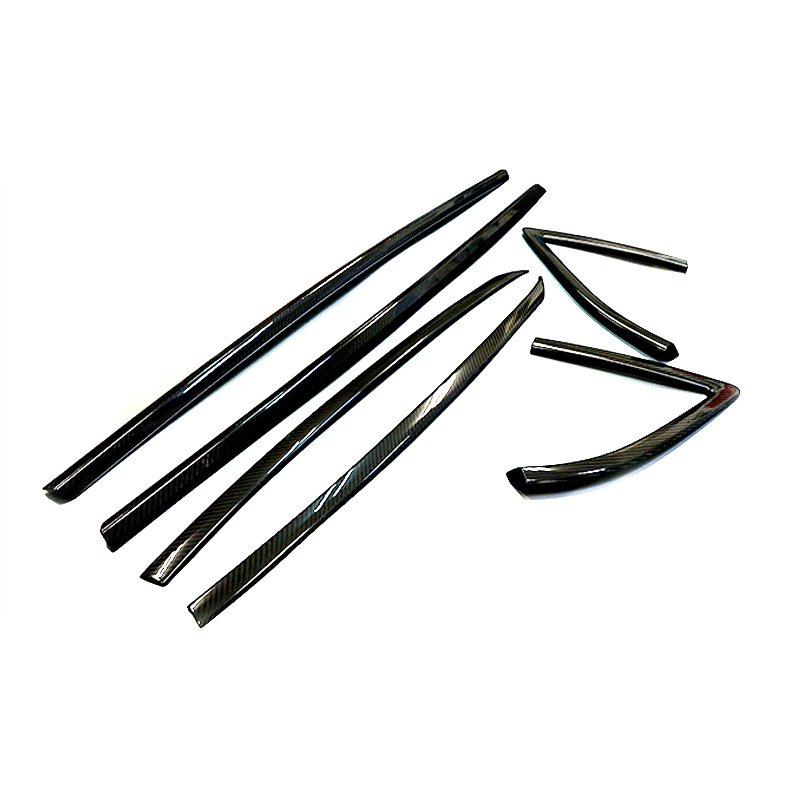 Revel GT Dry Carbon Door Window Moulding Cover 2020 Toyota GR Supra - 6 Pieces main image 1