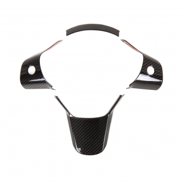 Revel GT Dry Carbon Steering Wheel Insert Covers - Tesla Model 3 17-22