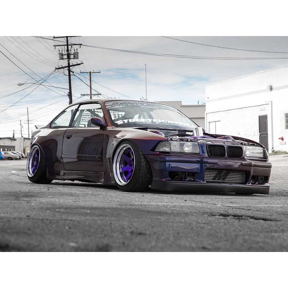 Evasive Motorsports STREETFIGHTER LA Wide Body Kit (Full Kit) BMW 3Series E36 Coupe