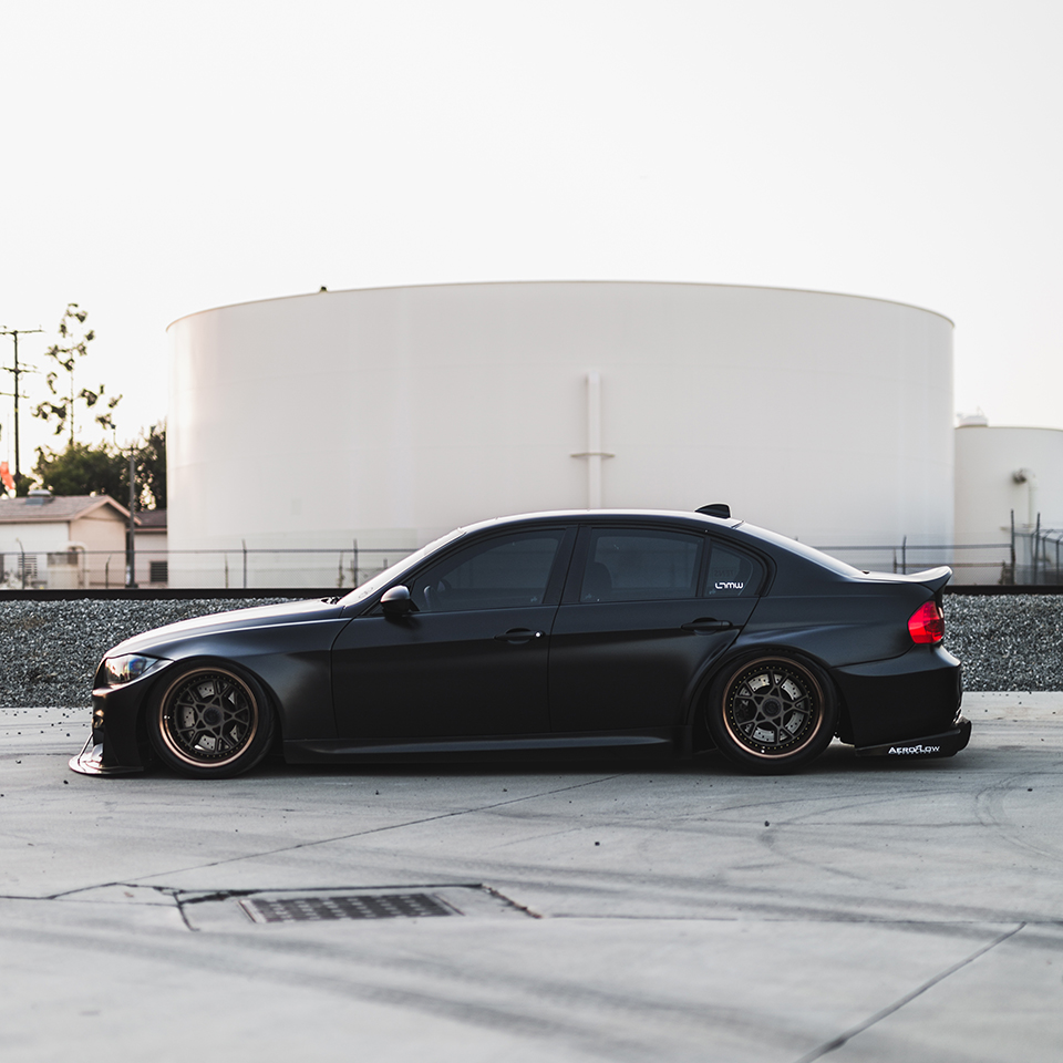 BMW E90 Wide Body Kit SFXLAE90FLKT FRP Throtl, 57 OFF