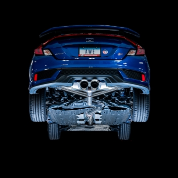 AWE Track Edition Exhaust with Front Pipe - Honda Civic 1.5T 16-21 / Civic Si 17-20