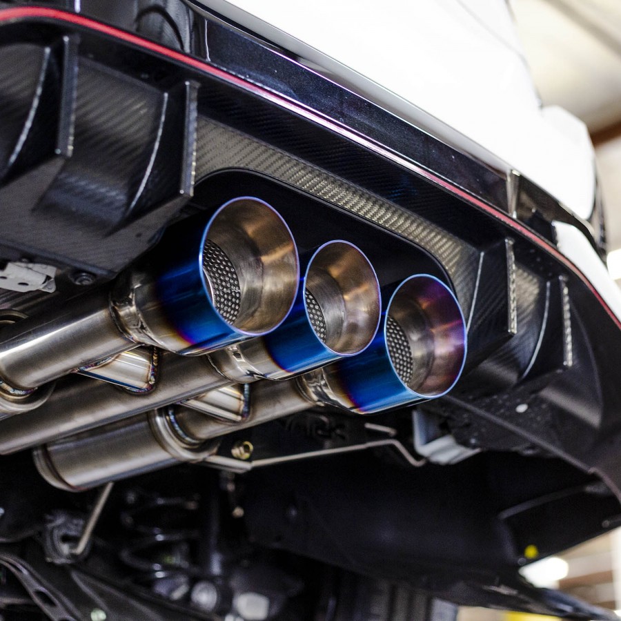 Evasive Motorsports Ark Performance Dt S Exhaust System Burnt Honda Civic Type R 17 21
