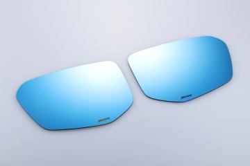 Spoon Sports Blue Wide Side Mirror Glass - Honda Civic 16-21/ Civic Type R FK8 17-21