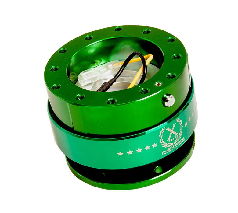 Evasive Motorsports: NRG Quick Release Gen 2.0 - Green / Green