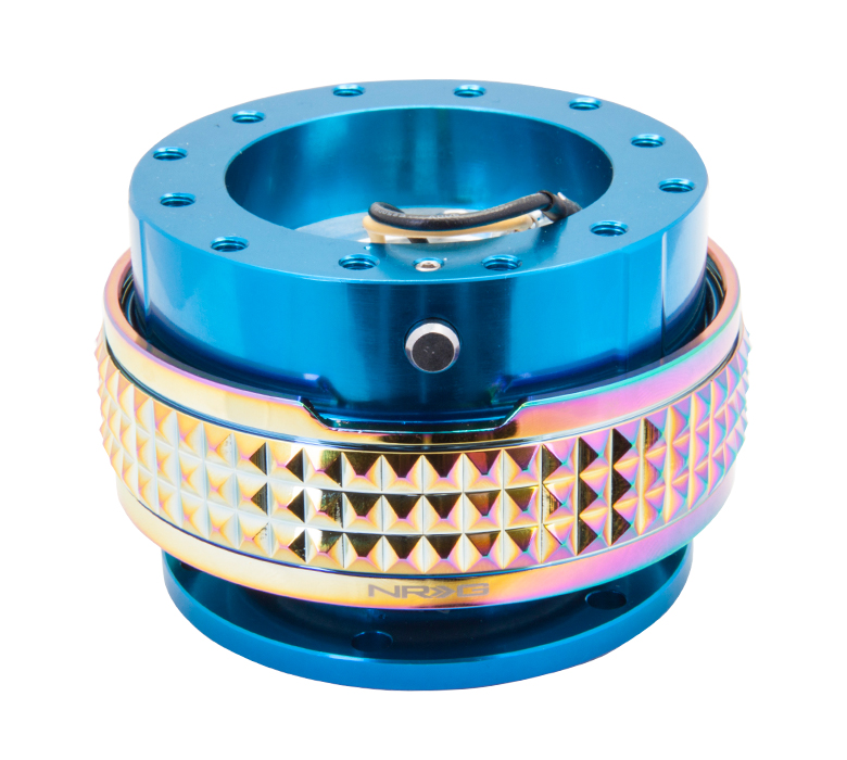 NRG Quick Release Gen 2.8 - Blue Body / Neochrome Ring main image 1