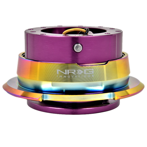 NRG Quick Release Gen 2.8 - New Blue Body / Neochrome Ring main image 1