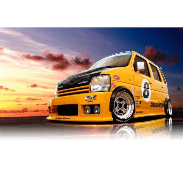 Evasive Motorsports: SSR Speed Star MK-II Wheel - 13x8.5 / Offset