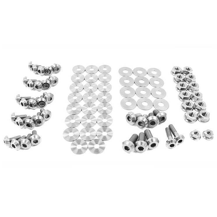 Evasive Motorsports Dress Up Bolts Stage 2 Titanium Full Engine Bay