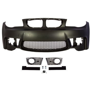 Suvneer 1M Designed Front Bumper - BMW 1-Series E82 Coupe / E83 Convertible 08-13