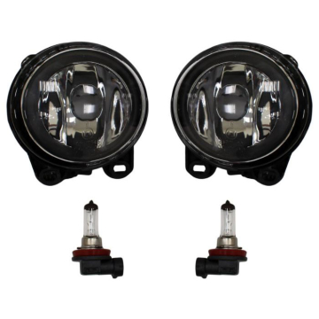 Suvneer Replacement Fog Lights - BMW 5-Series F10 Sedan (M Sport) Pre LCI 11-13 / M5 Designed Suvneer F10 Front Bumper