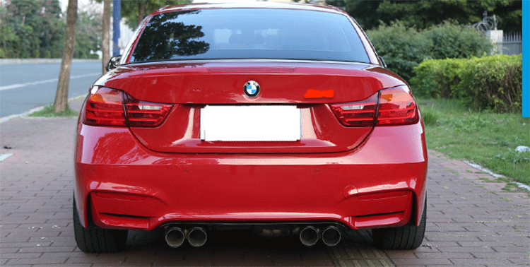 Evasive Motorsports Suvneer M4 Designed Rear Bumper BMW 4 Series F32 Coupe F33 Convertible F36 Gran Coupe 12 19