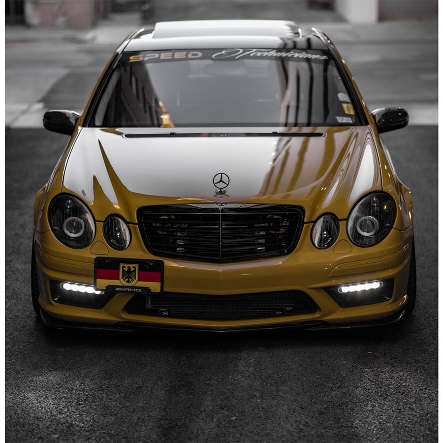 Evasive Motorsports: Suvneer Motorsports Carbon Fiber LED DRL - Mercedes  Benz W211 E63 AMG Sedan / Wagon 07-09
