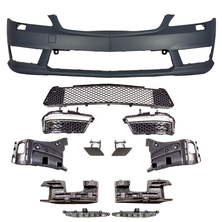Good Go AMG Style Front Bumper For Mercedes W221 S Class 2007-2013 – Without PDC Holes