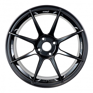 Titan 7 T-R8 (Set of Four / Machine Black) - 17x9.0 / +45 / 4x100