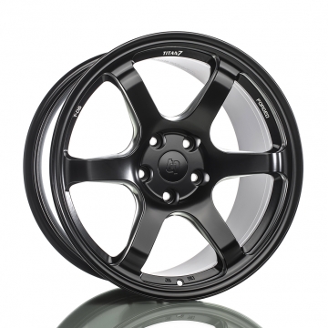 Titan 7 T-D6 LE Wheel - 19x9.5 / Offset +35 / 5x112 (Machine Black)