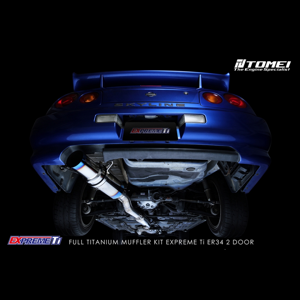 Evasive Motorsports: Tomei Full Titanium Muffler Kit Expreme Ti