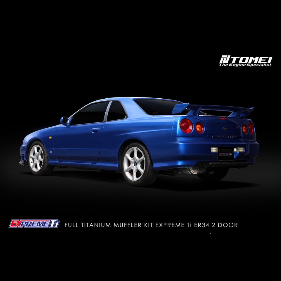 Evasive Motorsports: Tomei Full Titanium Muffler Kit Expreme Ti