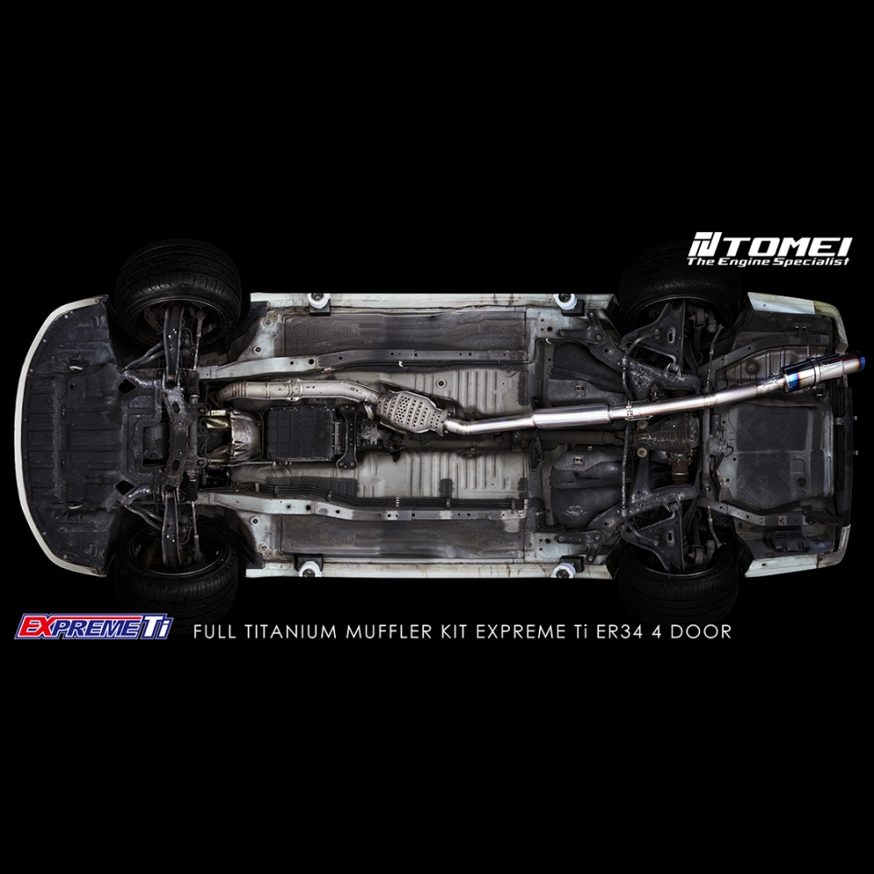 Evasive Motorsports: Tomei Full Titanium Muffler Kit Expreme Ti