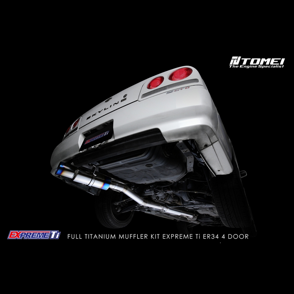 Evasive Motorsports: Tomei Full Titanium Muffler Kit Expreme