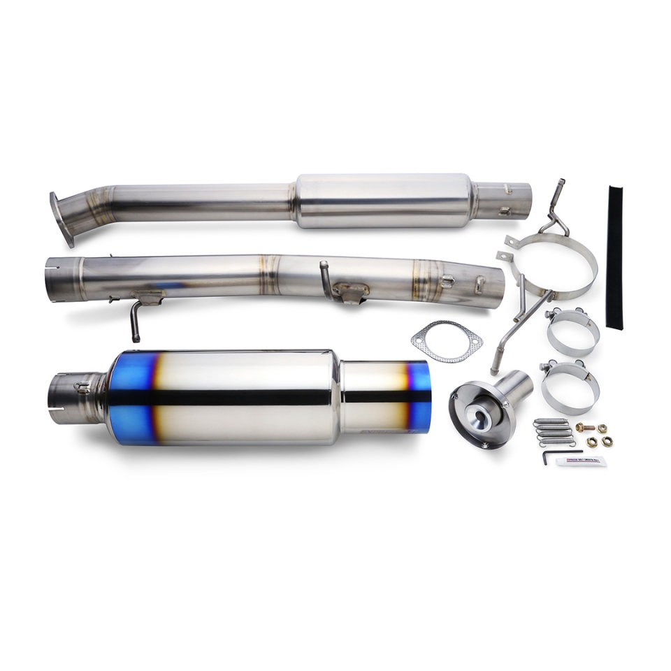 パーツ TOMEI POWERED Ti RACING TITANIUM MUFFLER NextLevel Performance - Tomei Japan Ti Racing Titanium Dual